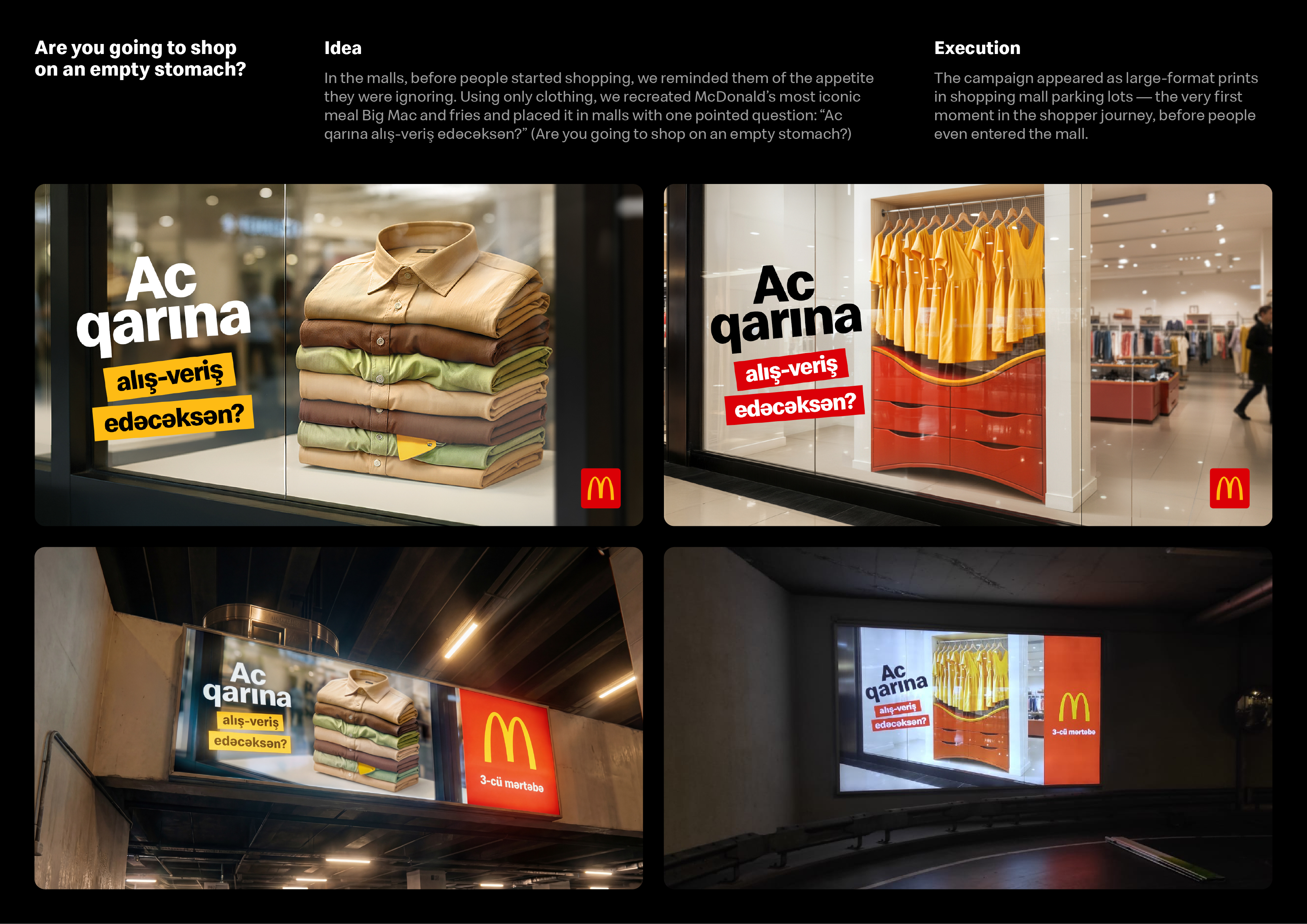 Shopping on an empty stomach? — Digital Presentation Image